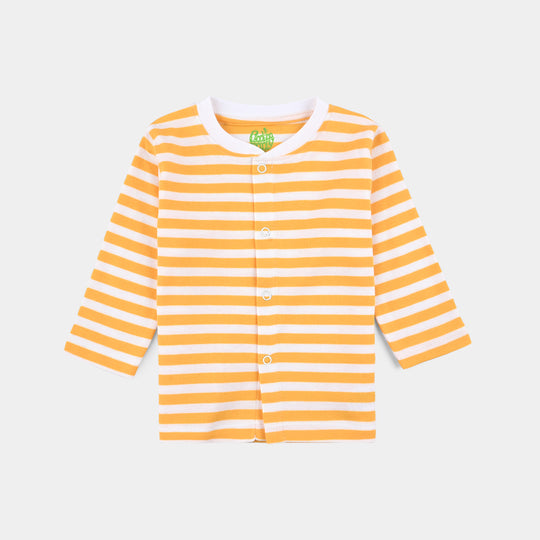 Infant Boys Cotton Interlock Cardigan Pack OF 3 - Yellow White