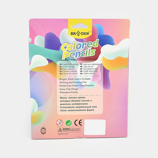 Braden Colored Pencils | Vivid & Break-Resistant | 24PCs