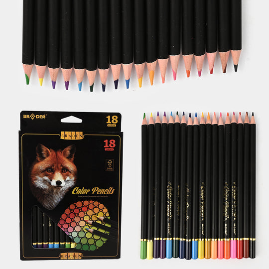 Braden Color Pencils | Premium Quality | 18PCs