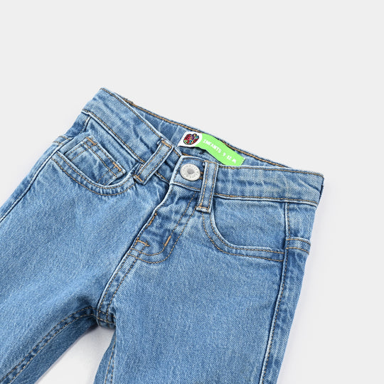 Infant Boys Denim Stretch Pant Basic - LT.Blue