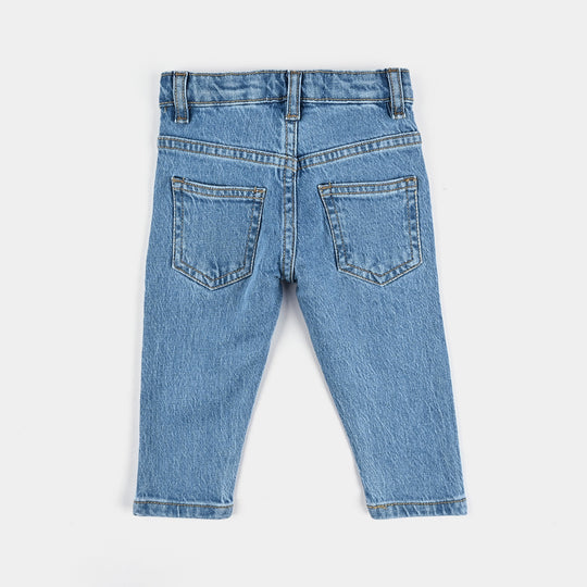 Infant Girls Denim Stretch Pant Basic - LT.Blue