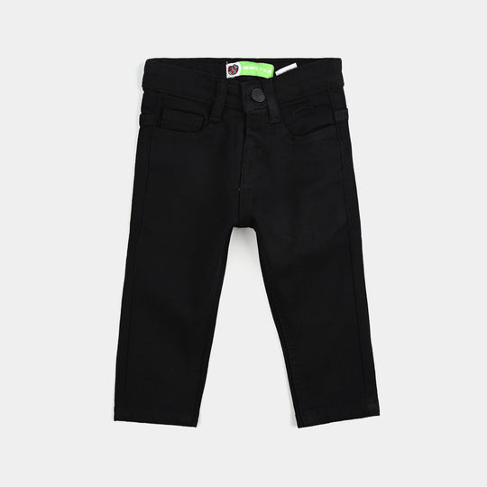 Infant Boys Denim Stretch Pant Basic - BLACK
