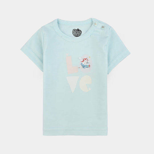 Pack Of 3 Infant Unisex Cotton Short Sleeves T-Shirt Set