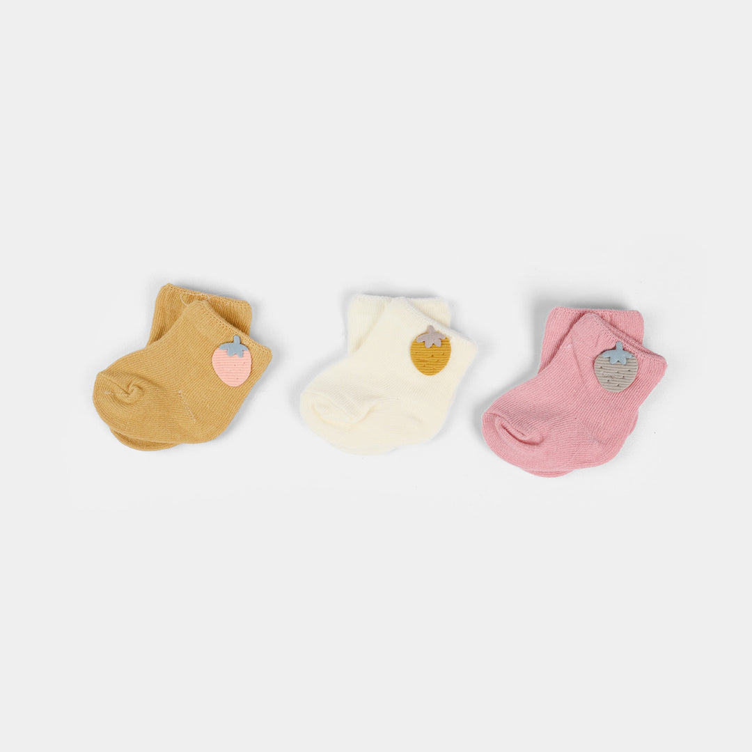 Infant Baby Socks Pack Of 3