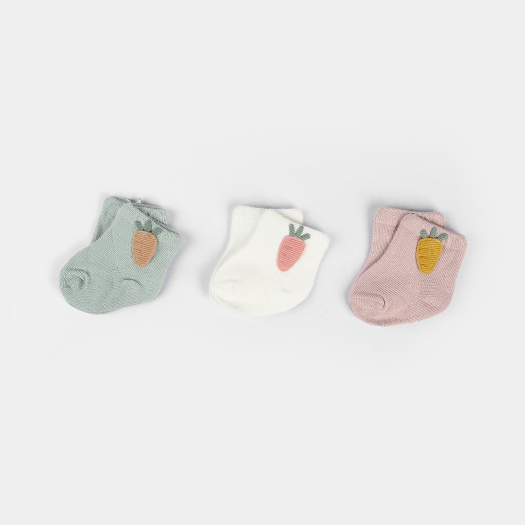 Infant Baby Socks Pack Of 3