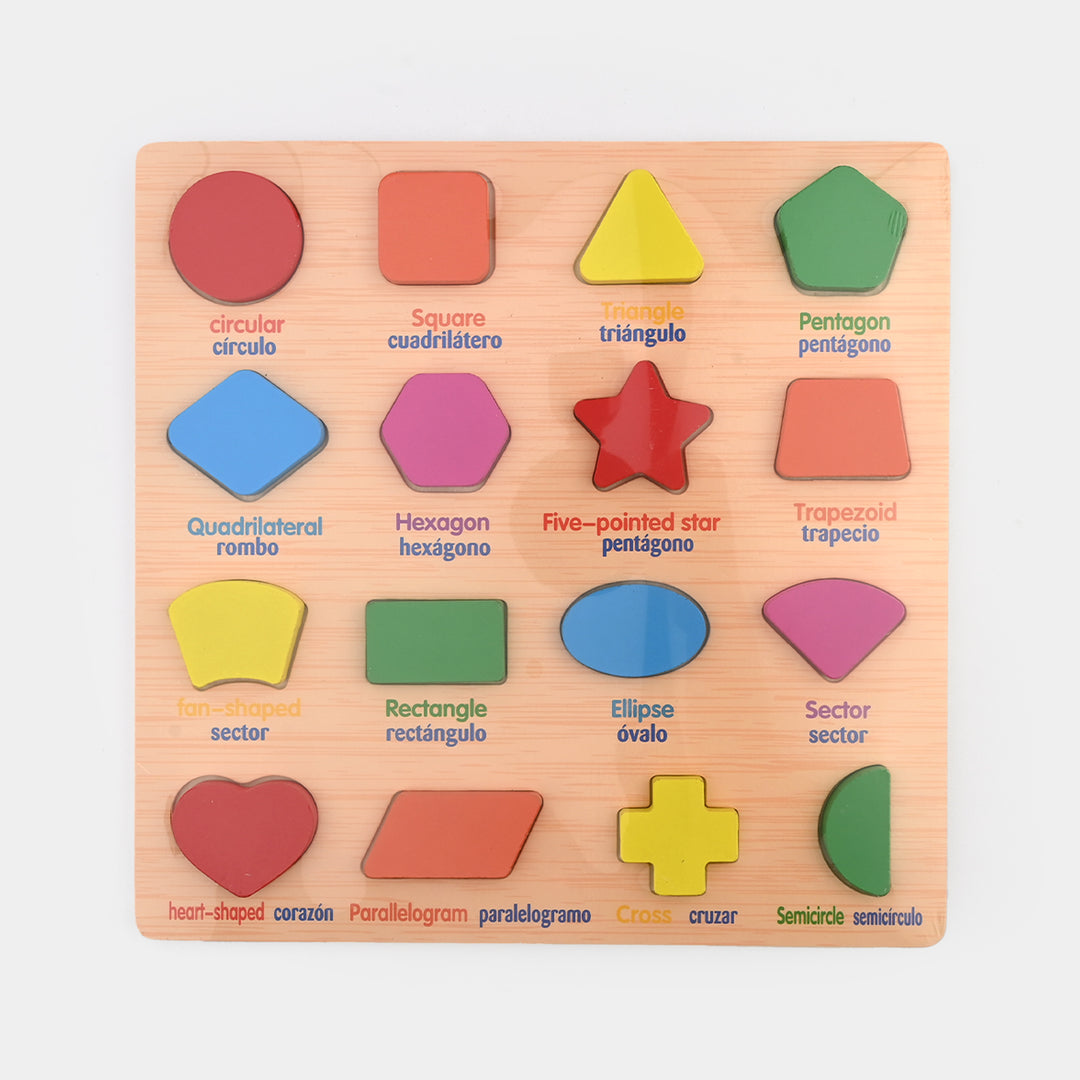 Educative learning shapes multi color shapes