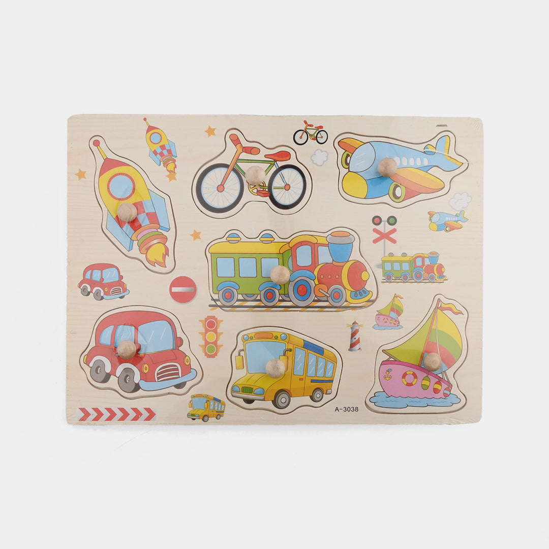 Wooden Transport Puzzle