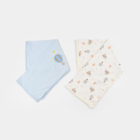 Wrapping Sheet Pack Of 2 Blue 100x76