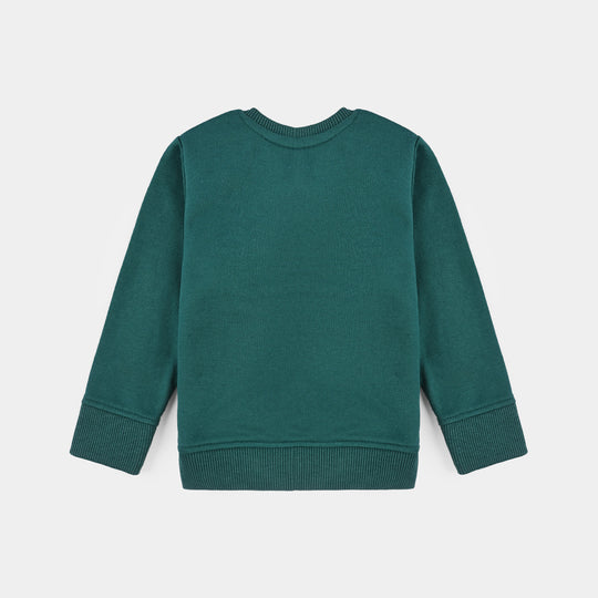 Infant Girls Fleece Sweatshirt Bambi-Green