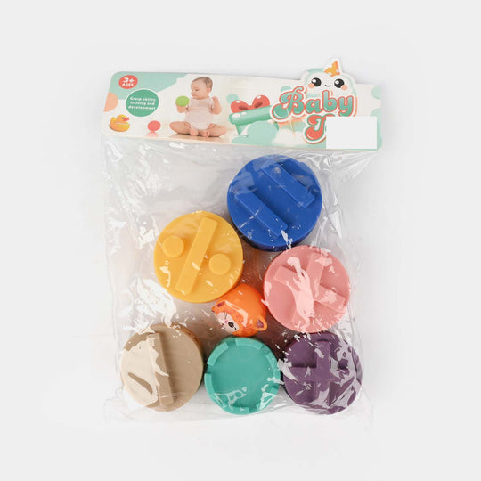 Colorful Stacking Soft Blocks Tower Making Toy