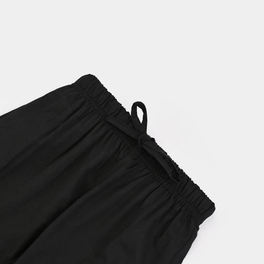 Infant Boys Cotton Pajama-BLACK