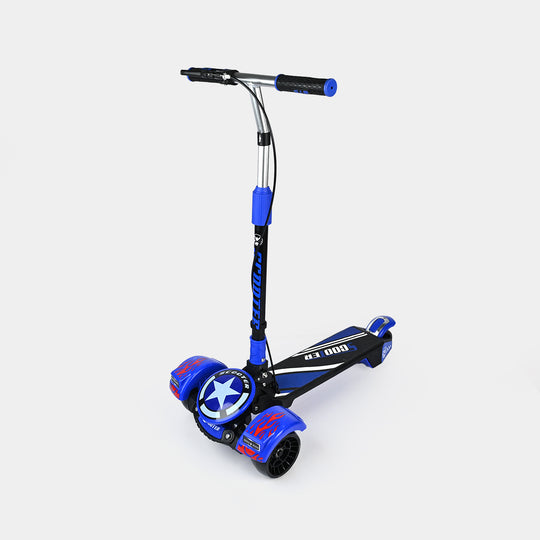 Kids Superhero Scooty with Light & Sound