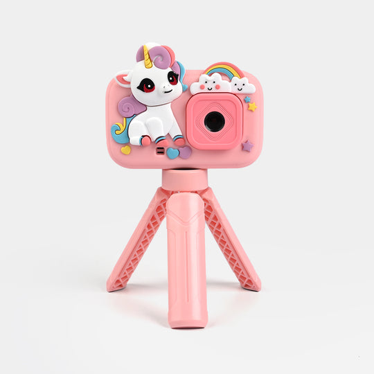Tripod Camera with Character Silicone Cover
