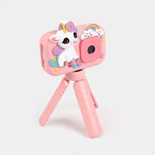 Tripod Camera with Character Silicone Cover