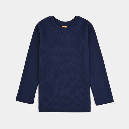 Girls Thermal Inner Wear Suit-NAVY