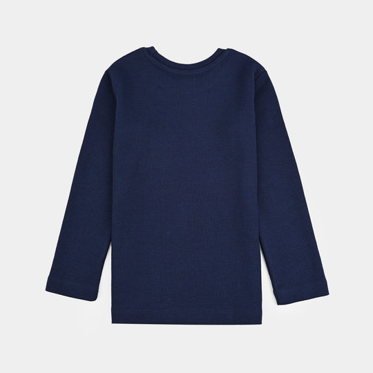 Girls Thermal Inner Wear Suit-NAVY