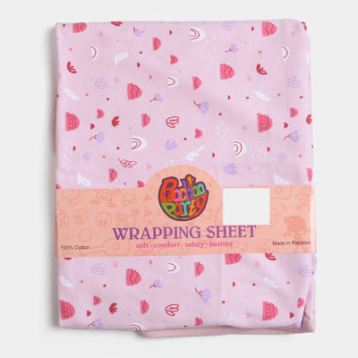 BABY Wrapping Sheet - LIGHT PINK