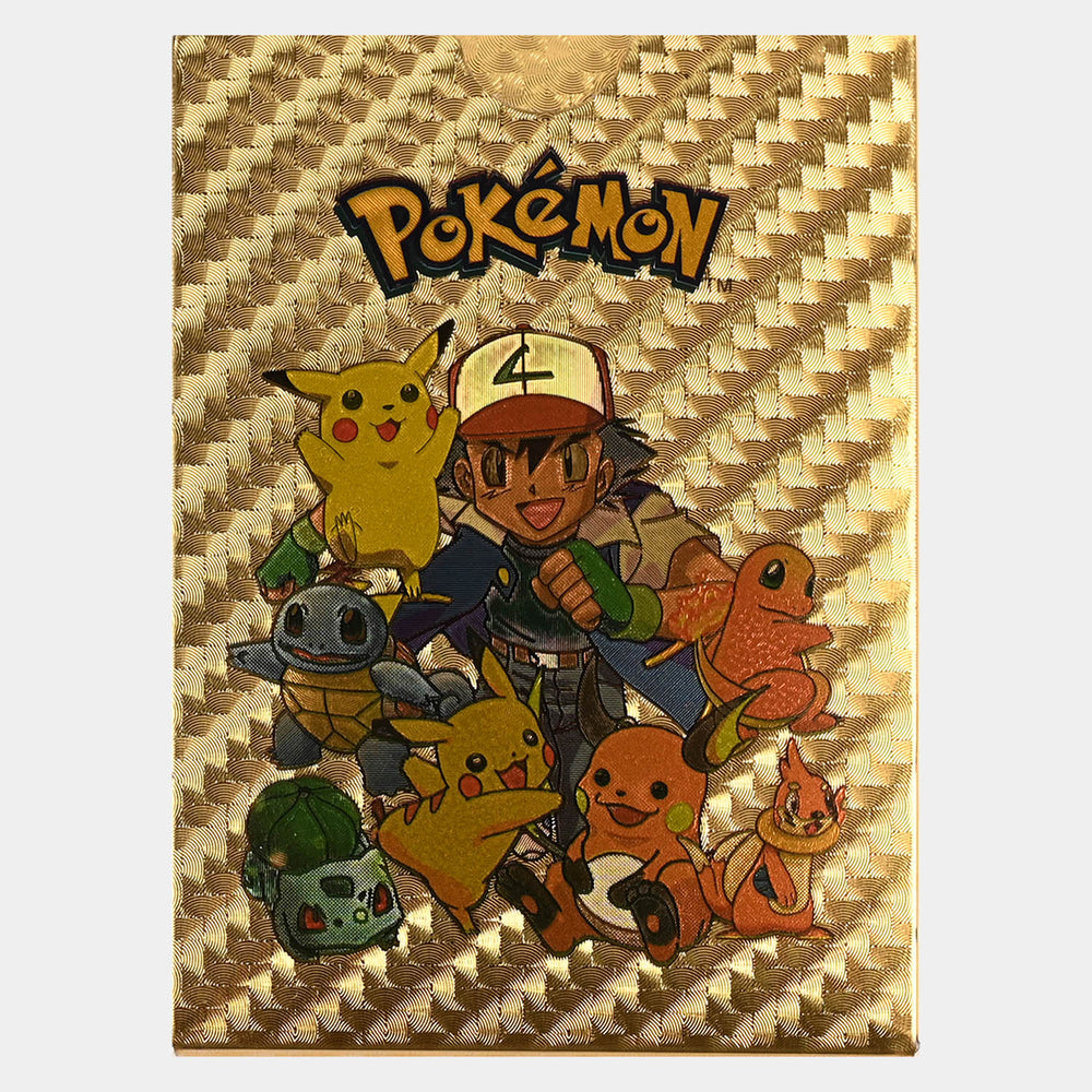 Character Card 55Pcs Gold
