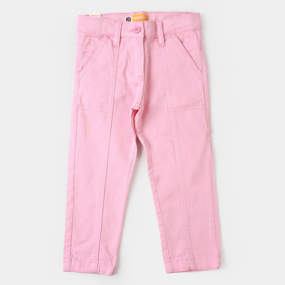Girls Pant Cotton Solid - Bon Bon