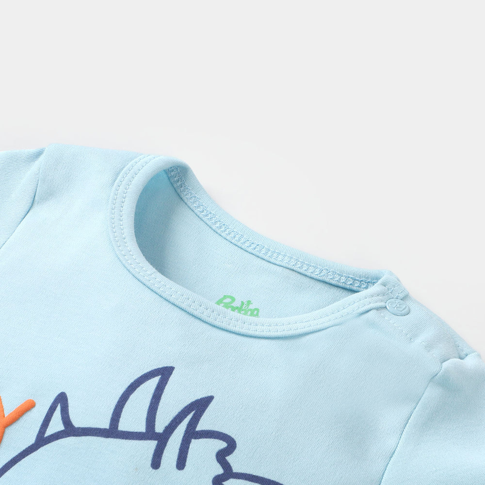 Infant Boys Knitted Romper Hey  - Automizer