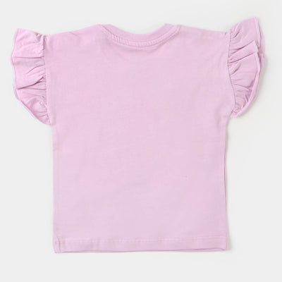 Infant Girls T-Shirt Character  - Orchid Bou