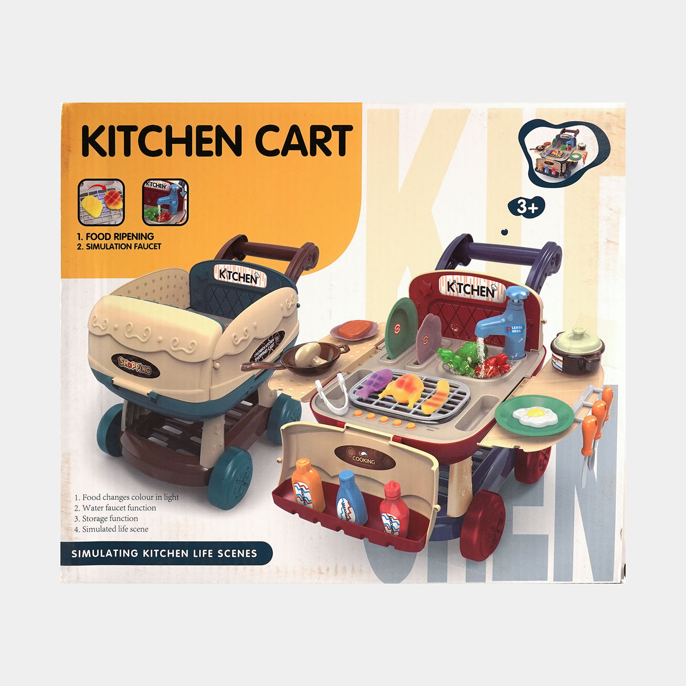 Simulating Kitchen Play Set For Kids