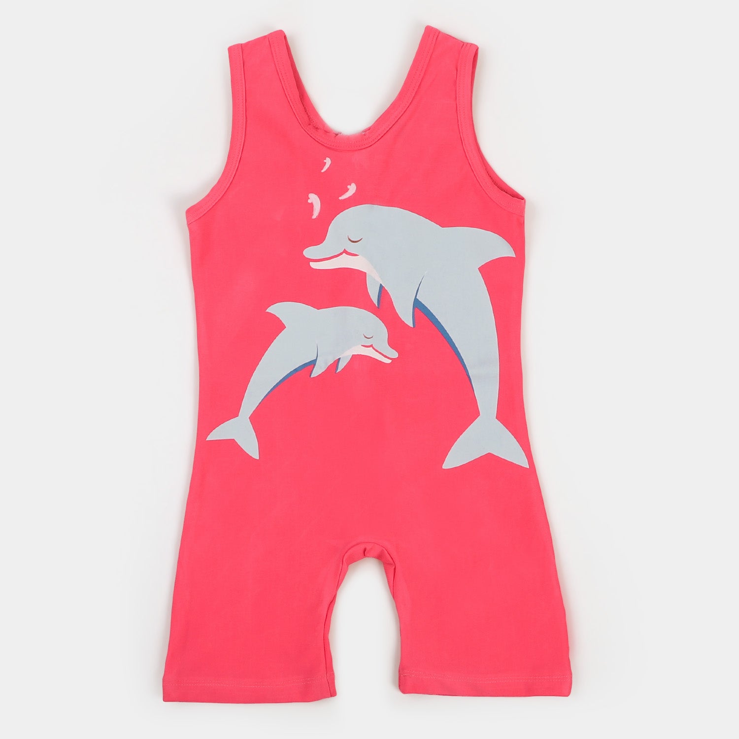 Infant Girls Swimming Suit Dolphin - Pink Price in Pakistan