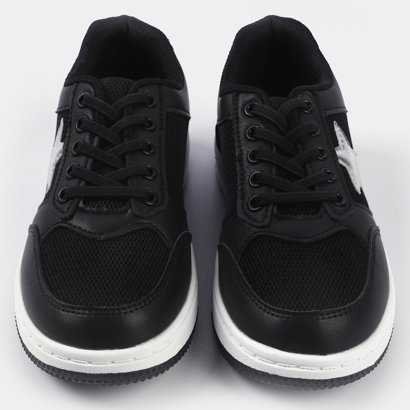 Girls Sneakers B528-3-BLACK