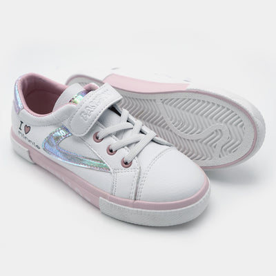 Girls Sneakers 5801-White