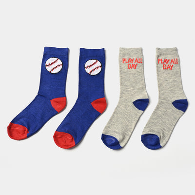 Boys Socks Pack of 2 Play All Day