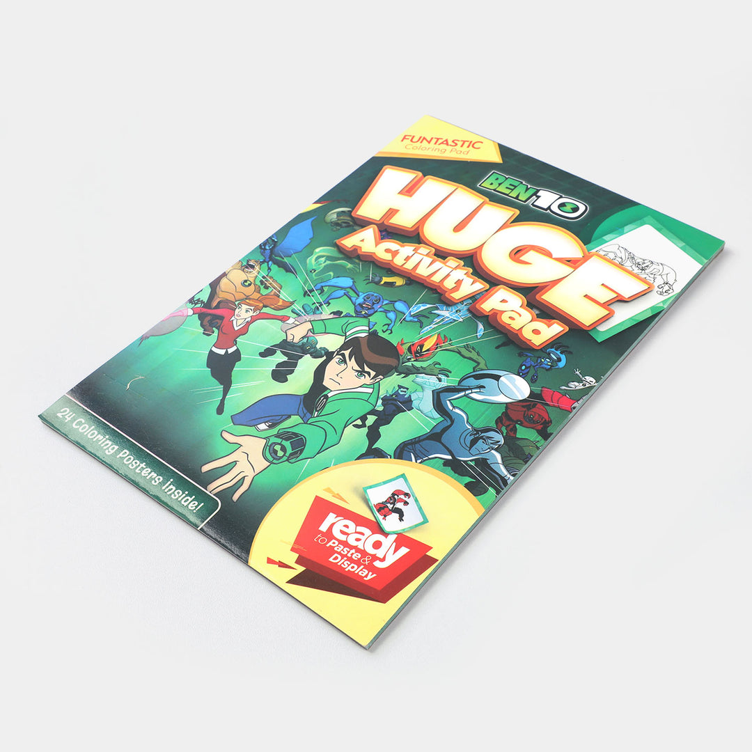 Huge Activity Pad, Character For Kids