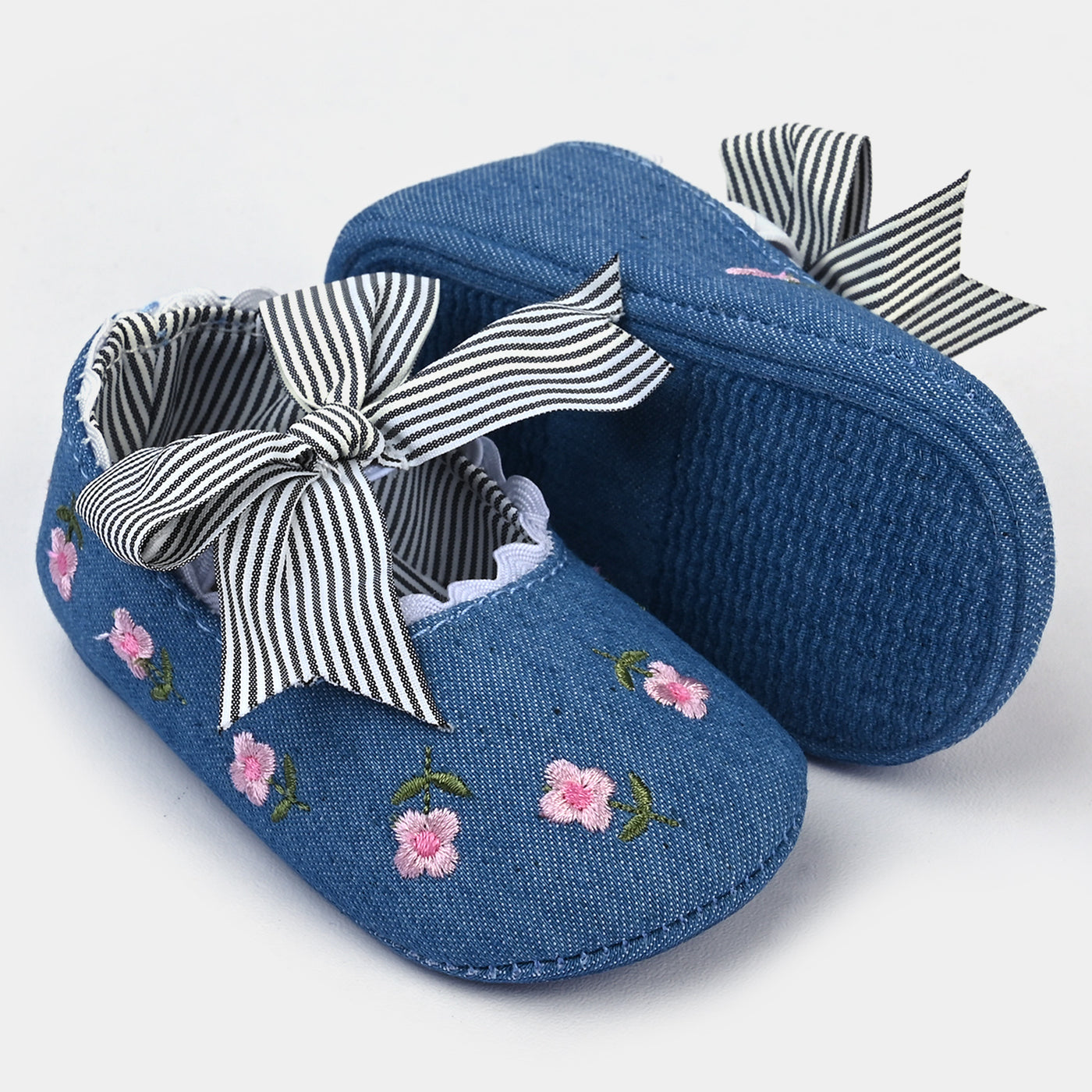 Baby Girls Shoes C-477-Blue