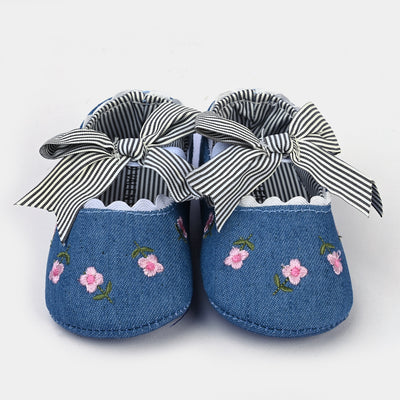 Baby Girls Shoes C-477-Blue