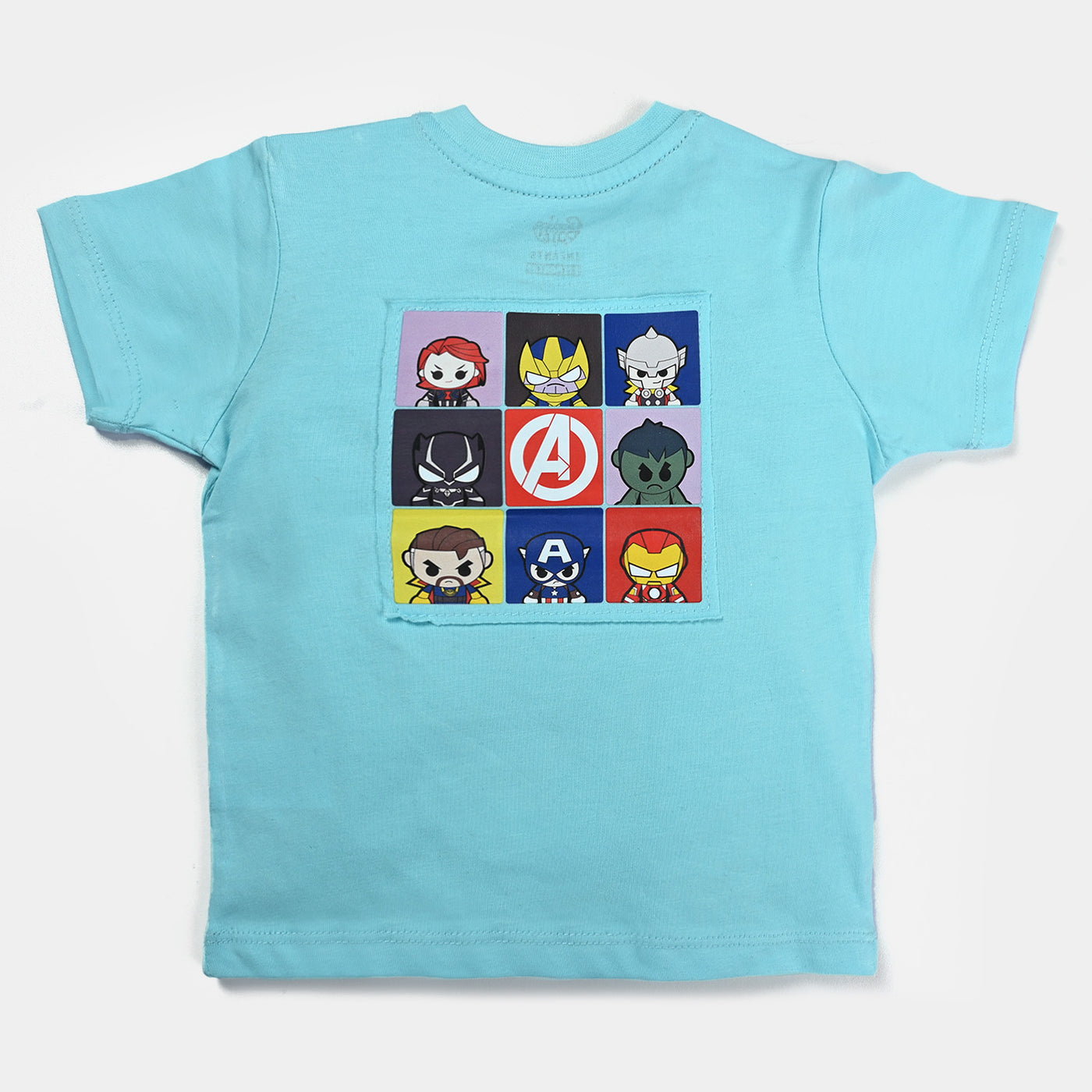 Infant Boys Cotton Jersey T-Shirt | T. Turquoise