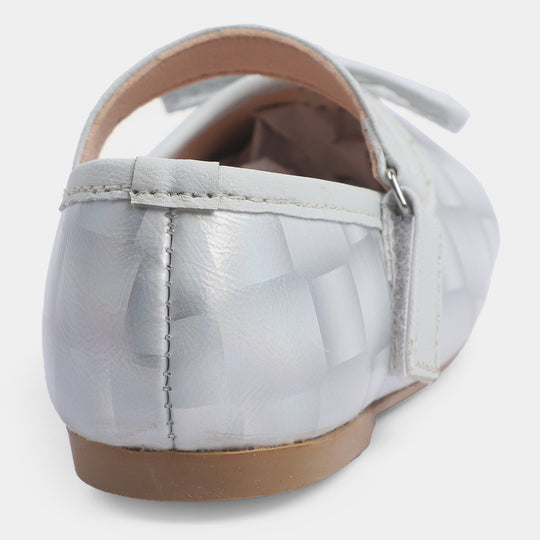 Girl Pumps SA-37-SILVER