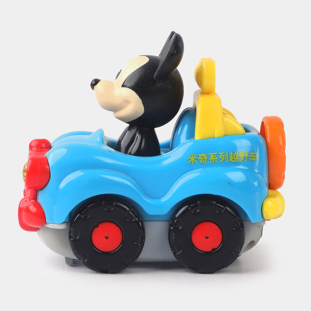 Character Car Music & Light For Kids