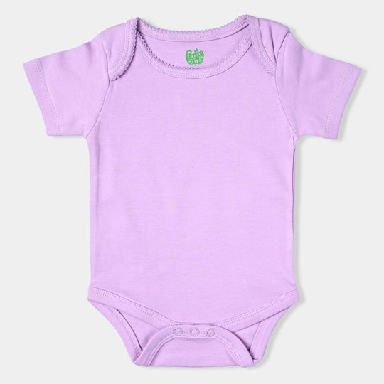 Pack Of 3 Infant Girls Cotton Interlock Rompers Basic