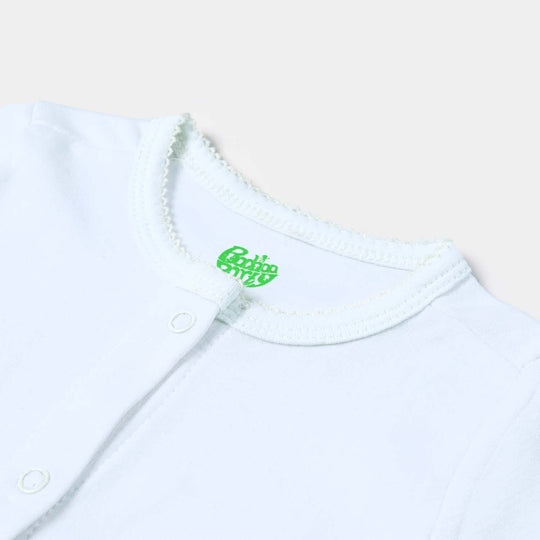 Pack Of 3 Infant Girls Cotton Interlock Cardigan-Mix