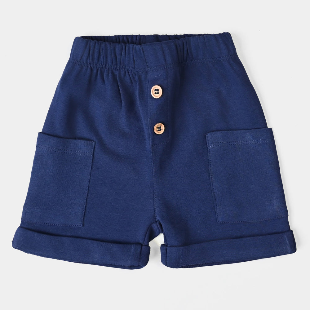 Infant Boys Cotton Jersey 2 Piece Set Dinosaurs-True Navy