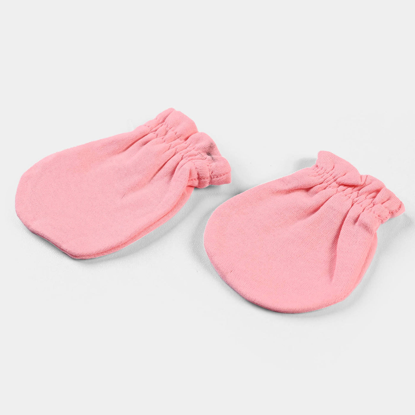 Infant Girls Cotton Poplin 5 Piece Set (T-Shirt/Short/Cap/Mittons/Bib)-mIX