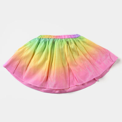 Infant Girls Satin Skirt Moonlight-Multi