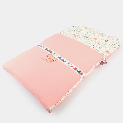 Baby Carry Nest Printed - Peach