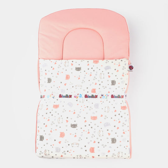 Baby Carry Nest Printed - Peach