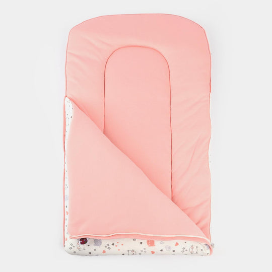 Baby Carry Nest Printed - Peach