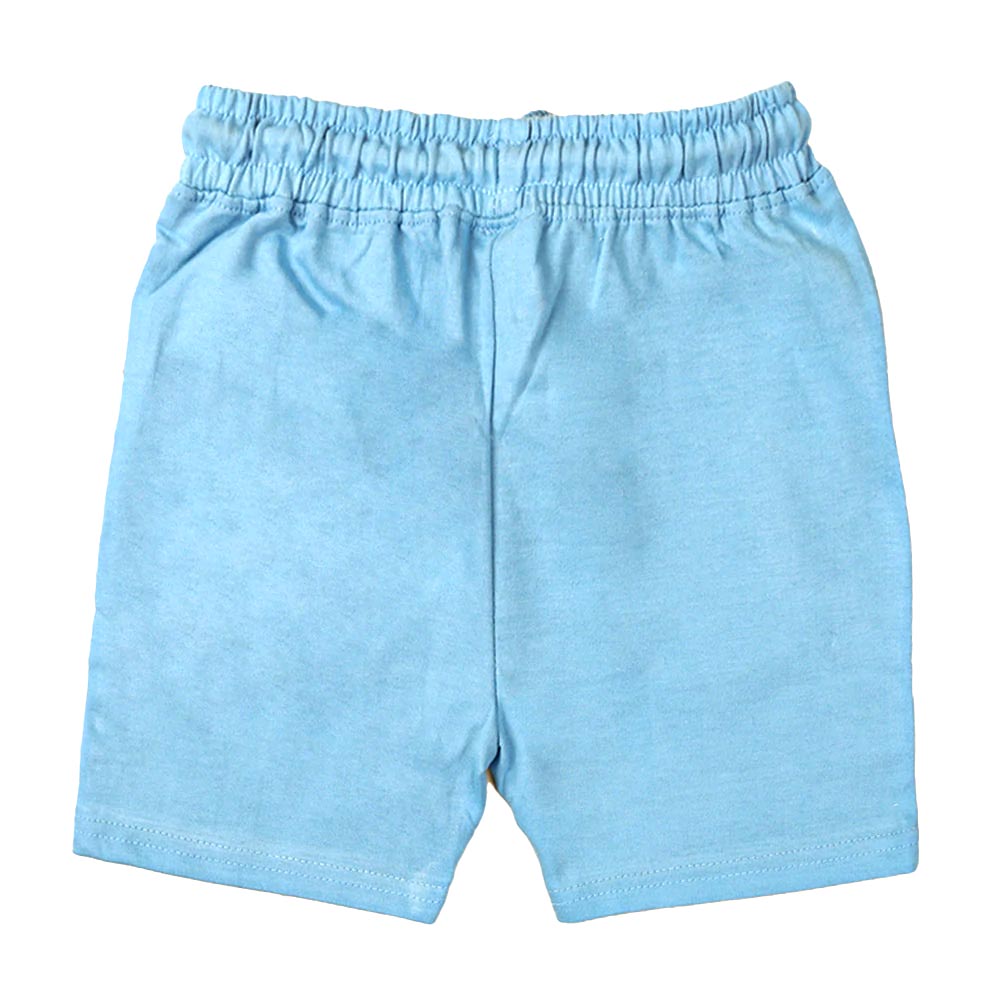 Basic Terry Short For Boys - Scuba Blue