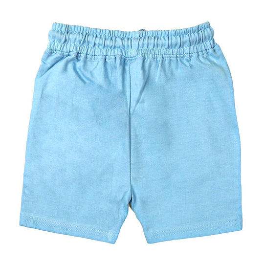Basic Terry Short For Boys - Scuba Blue