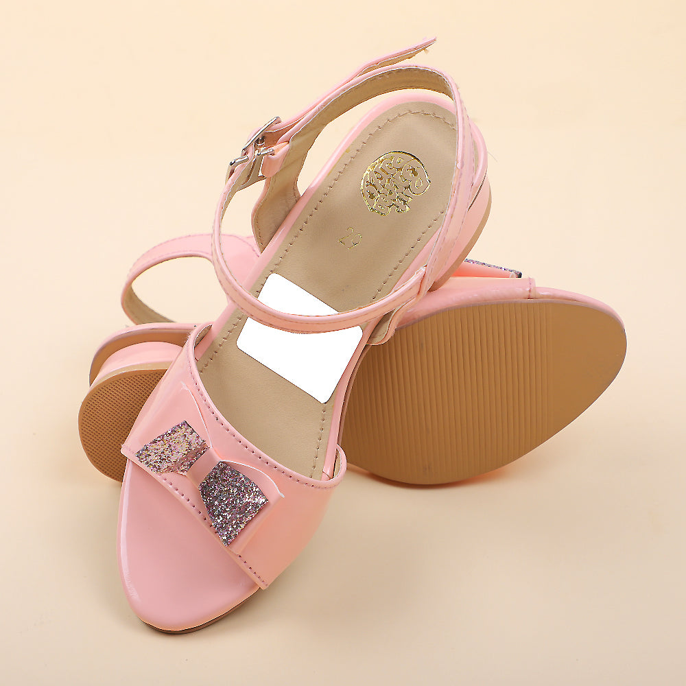 Heels Sandal For Girls - Pink