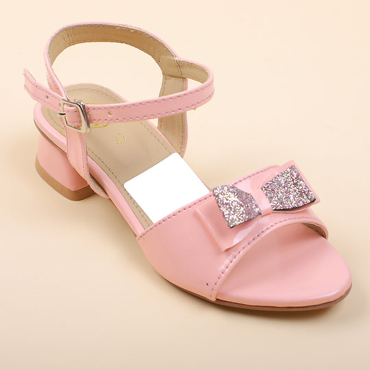 Heels Sandal For Girls - Pink