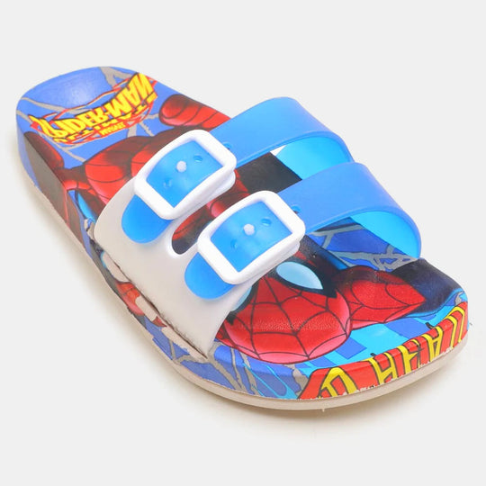 Character Slippers For Boys - Blue
