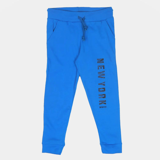 Boys Jersey Pyjama New York - Blue